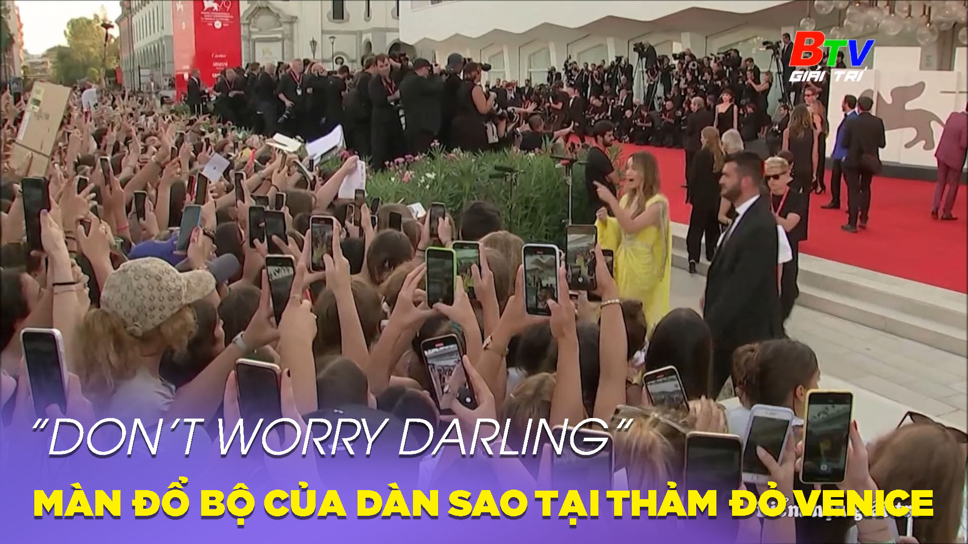 “Don’t Worry Darling” – Màn đổ bộ của dàn sao tại thảm đỏ Liên hoan phim Venice